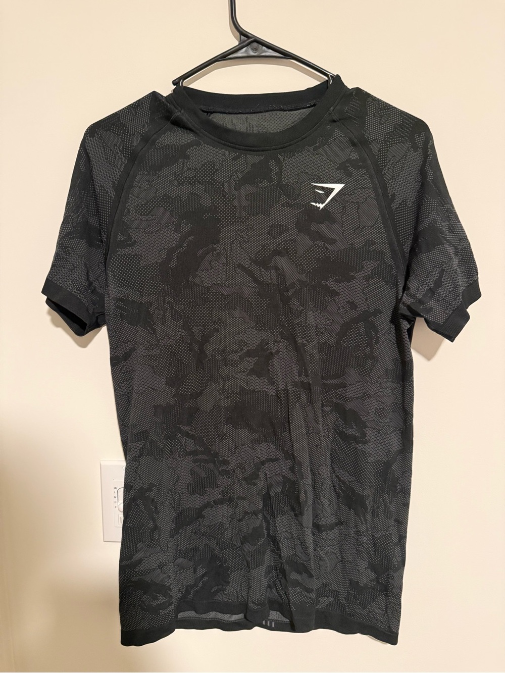 Black Gymshark Short Sleeve